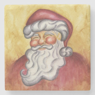 Santa Stone Coaster