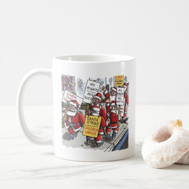 Santa Strike mug (With Donut)