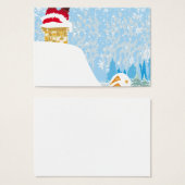 santa stuck in chimney (Front & Back)