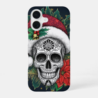 Santa Sugar Skull Phone Case