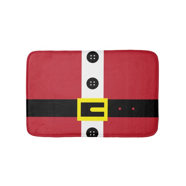 Santa Suit Bathroom Mat (Front)