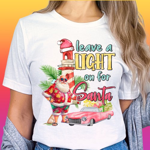 Santa Summer Christmas Holiday_Christmas in July T_Shirt