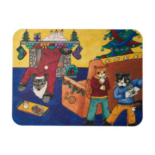 Santa Surprise Magnet