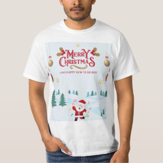 santa T-shirt for christmas