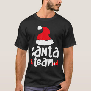 Santa Team Matching Christmas Family Pjs Pajamas T-Shirt