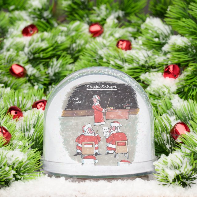 Santa Test snow globe (Christmas)