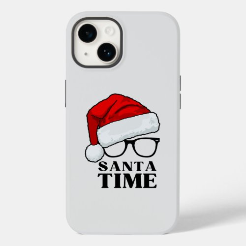 Santa Time Xmas Holiday Case_Mate iPhone 14 Case