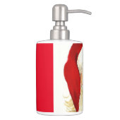 Santa Toothbrush Holder and Soap Dispenser Set (Right)