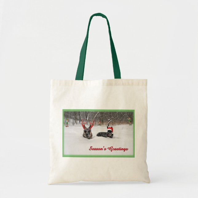 Santa? Tote Bag (Front)