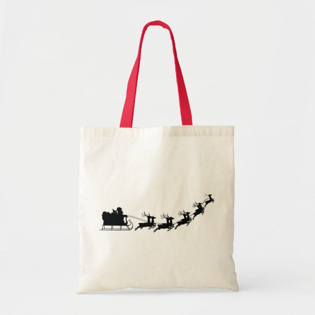 Santa  tote bag (Front)