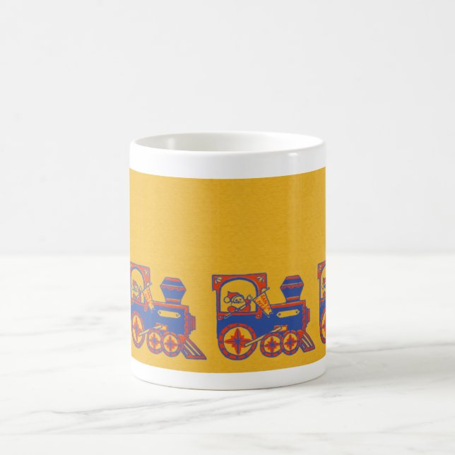 Santa Train Coffee Mug (Center)