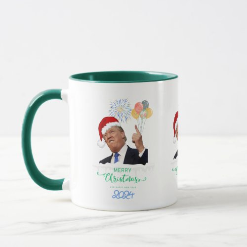 Santa Trump christmas funny  Mug