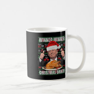 Santa Trump Christmas Humor Funny Trump Xmas 3  Coffee Mug