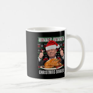 Santa Trump Christmas Humor Funny Trump Xmas 4  Coffee Mug