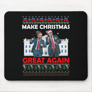 Santa Trump Dance Make Christmas Great Again Xmas  Mouse Pad