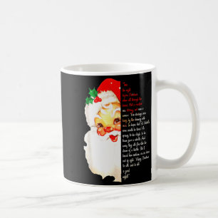 Santa Twas The Night Before Christmas Matching Paj Coffee Mug