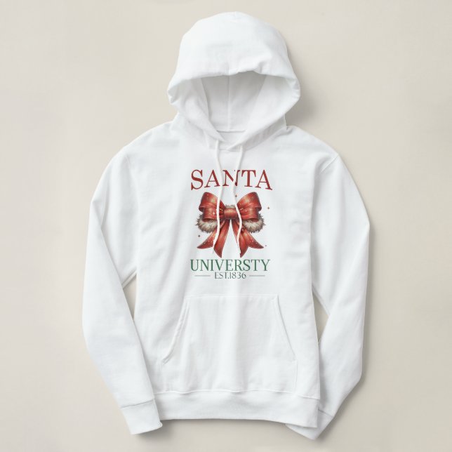 Santa university hoodie (Design Front)