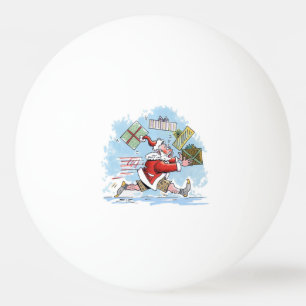 Santa Unprepared 1-star ping pong ball