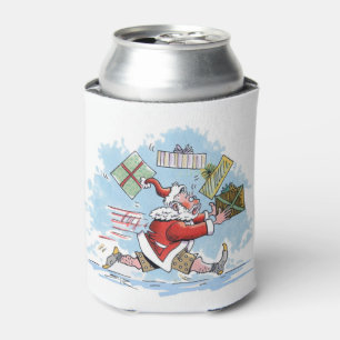 Santa Unprepared can cooler