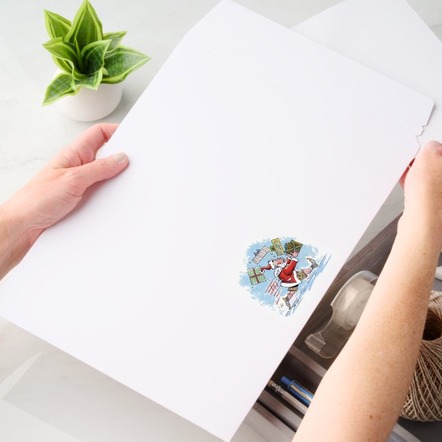 Santa Unprepared hz lg shipping envelope mailers (Desk)