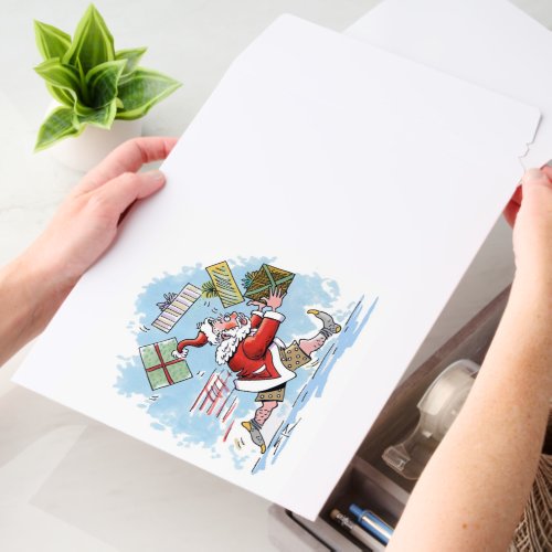Santa Unprepared hz med shipping envelope mailers