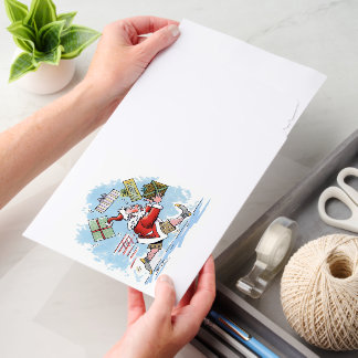 Santa Unprepared hz sm shipping envelope mailers