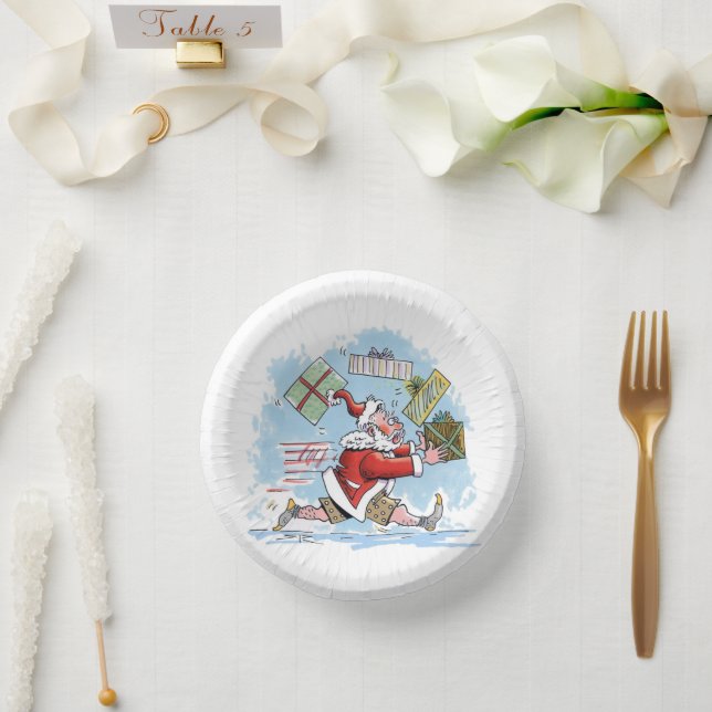  Santa Unprepared paper bowls (Wedding)