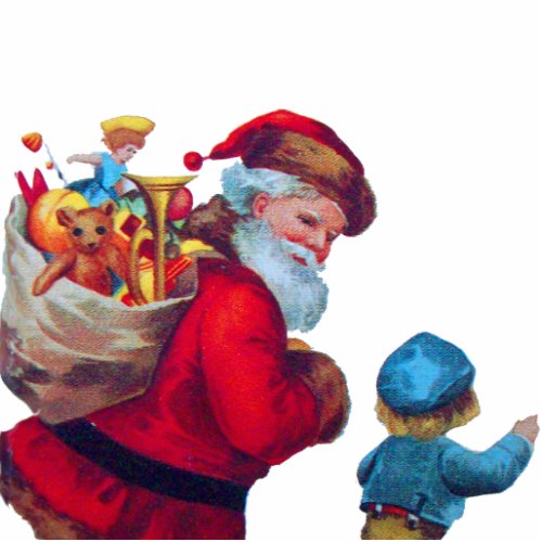 SANTA VINTAGE 2 STATUETTE