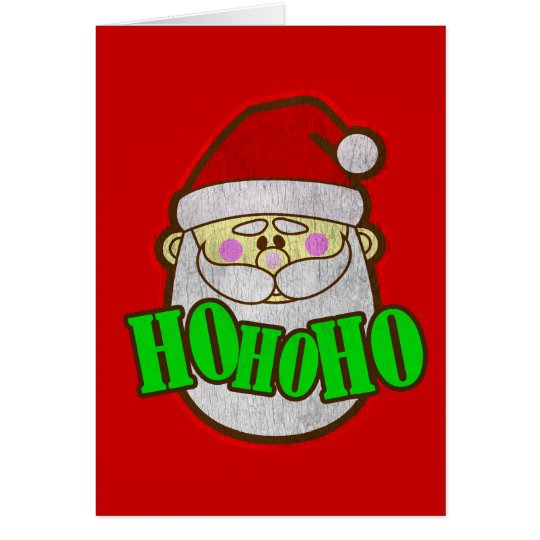 Santa Vintage Card
