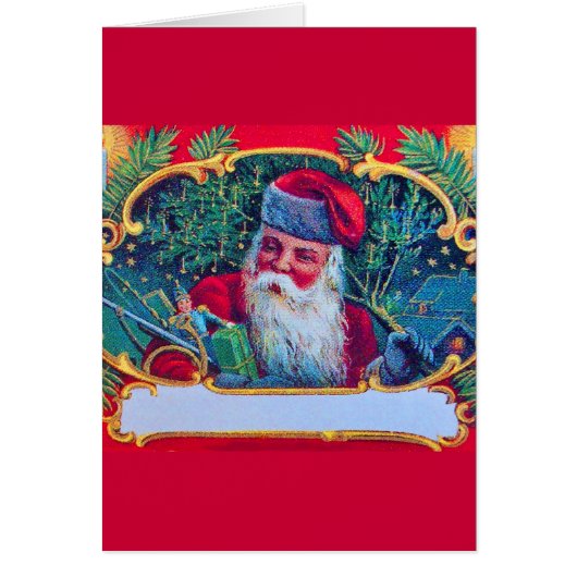 SANTA VINTAGE CARDS (Front)