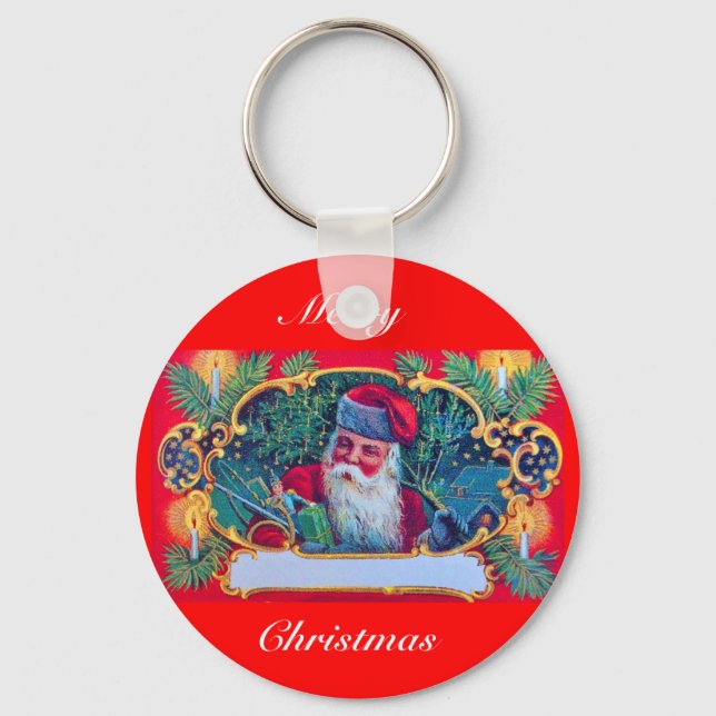 SANTA VINTAGE KEYCHAIN (Front)