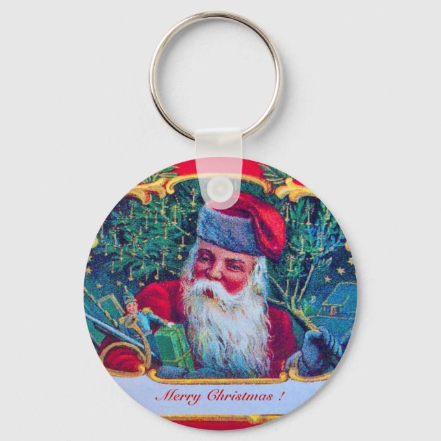 SANTA VINTAGE KEYCHAIN (Front)