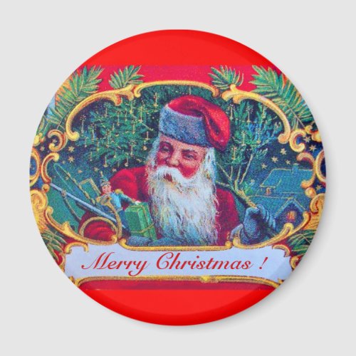 SANTA VINTAGE MAGNET