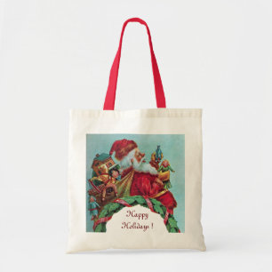 SANTA VINTAGE TOTE BAG