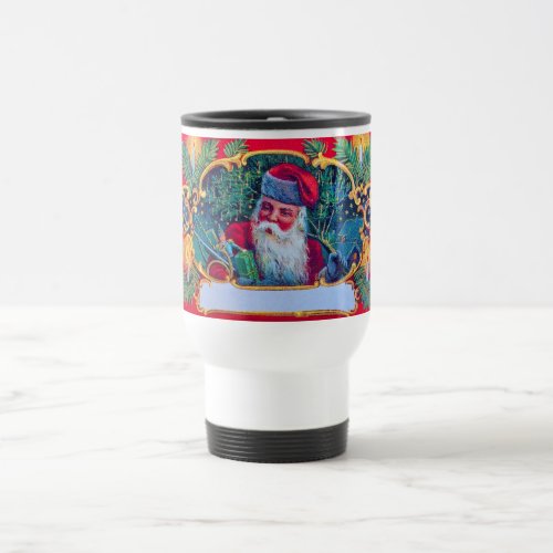 SANTA VINTAGE TRAVEL MUG