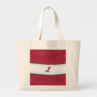 Santa Waist Christmas Monogram Canvas Bags