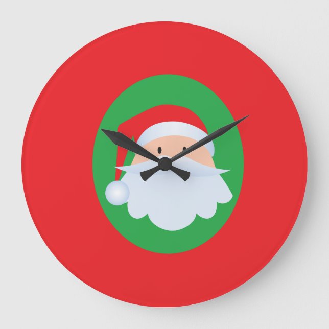 Santa Wall Clock (Front)