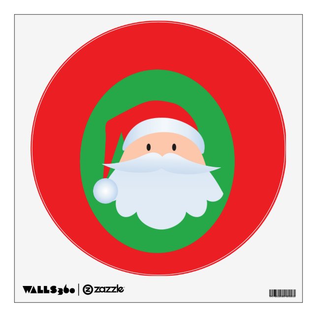Santa Wall Decal (Front)
