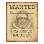 Santa Wanted Poster Santa Wanted Poster