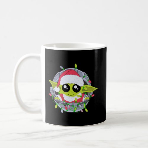 Santa Wearing Lights Coffee Mug