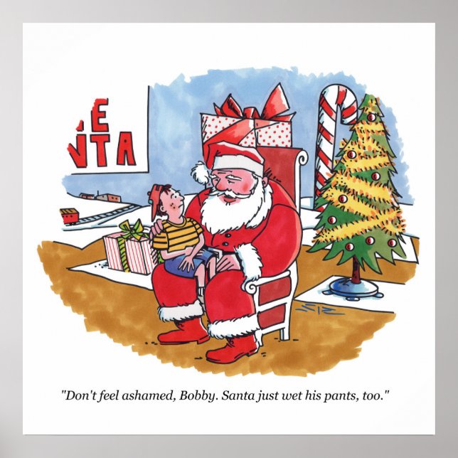 Santa Wet matte value poster (Front)