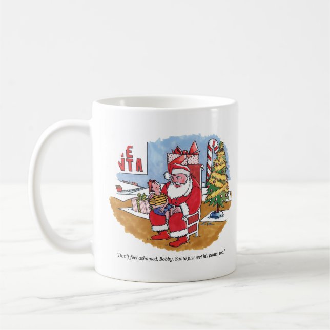 Santa Wet right hand mug (Left)