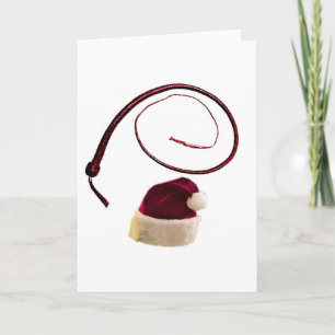 SANTA WHIP HOLIDAY CARD