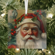 Santa With Mistletoe