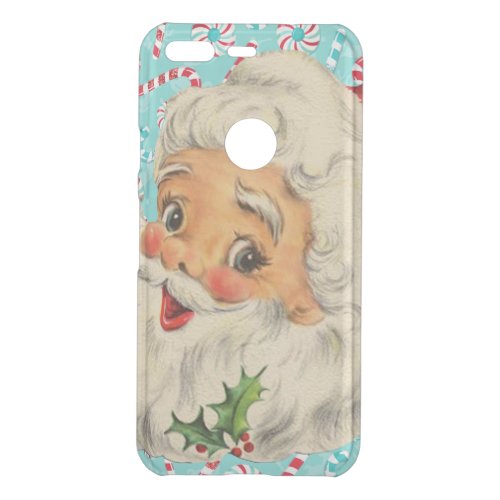 Santa with Peppermints Uncommon Google Pixel Case