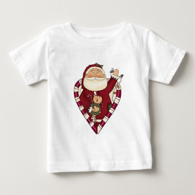 Santa With Ragdoll Tshirts and Gifts (Front)