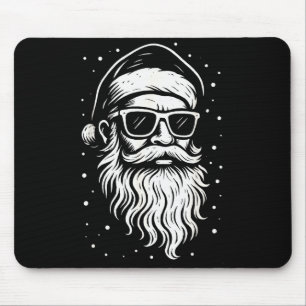 Santa With Sungles Christmas Xmas For Men Boys  Mouse Pad