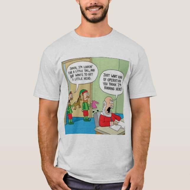 Santa Workshop Operation T-Shirt (Front)