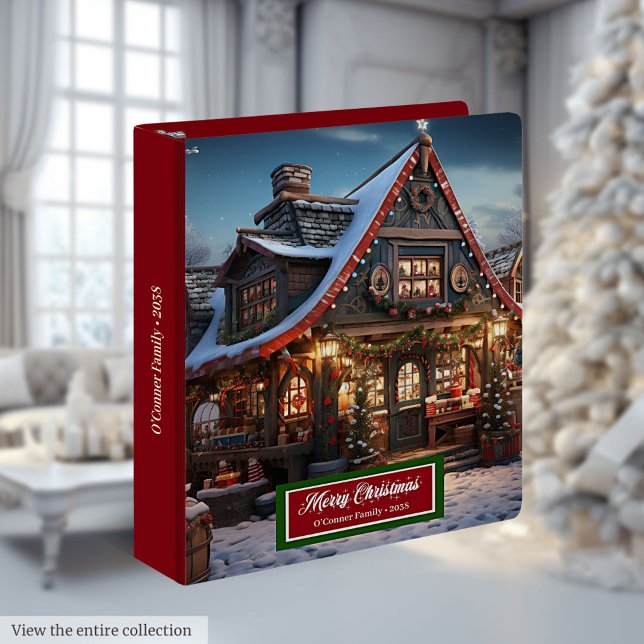 Santa Workshop Ring Binder Holiday Memory Album (Santa Workshop Ring Binder Holiday Memory Album)