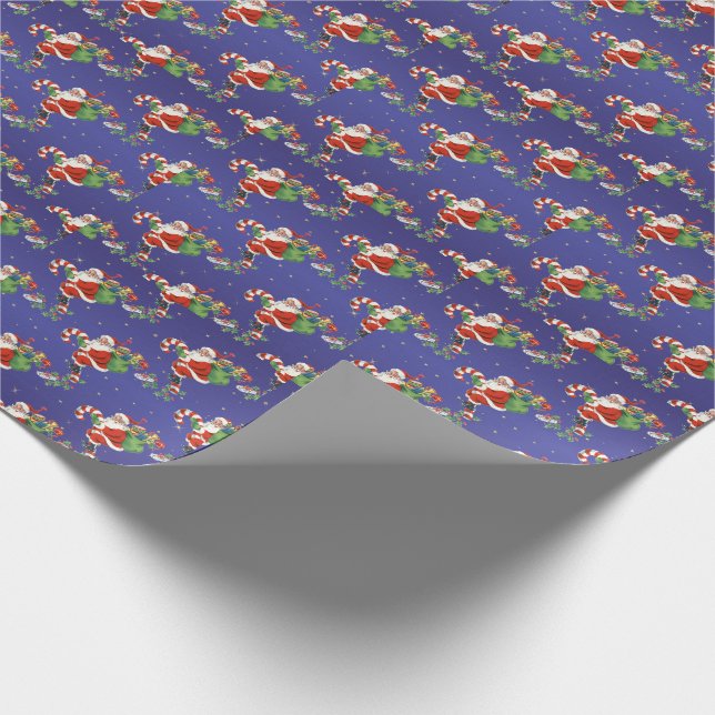 Santa Wrapping Paper (Corner)